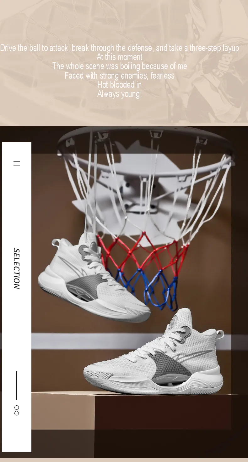 shipping Sneakers Breathable Wear-resistant Free Trendy Versatile For Men And Women Basketball Youth Running Practical_voghion.com