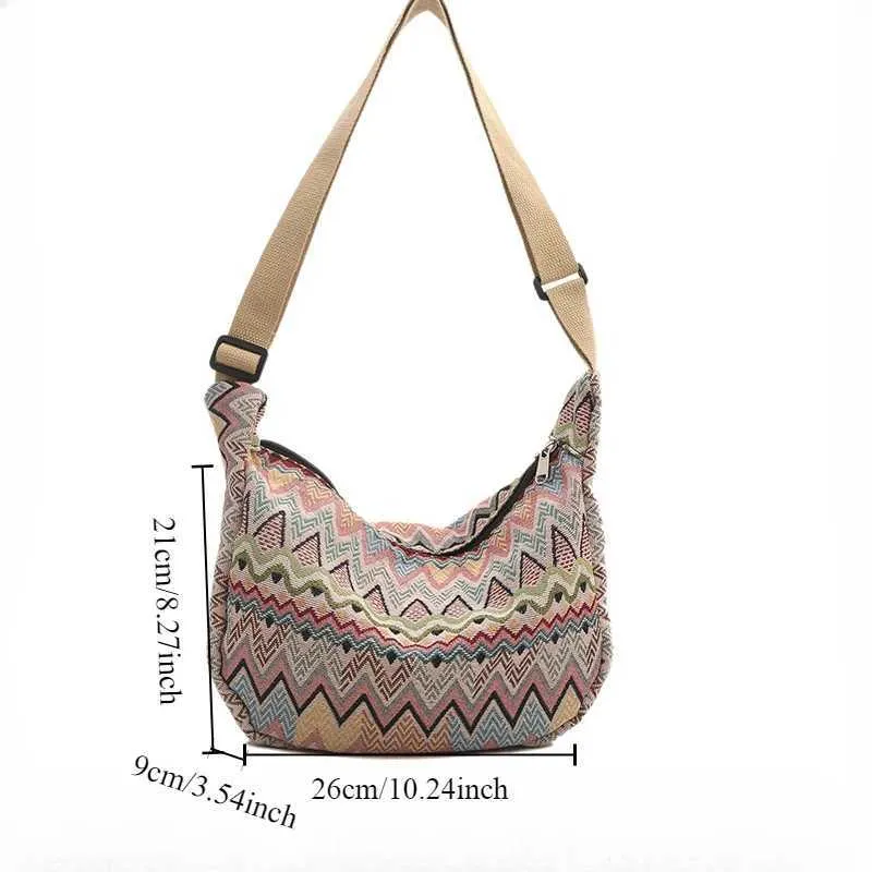 Bolso de mano ligero, informal, de gran capacidad y con bordado para mujer, estilo urbano, Y241109_voghion.com