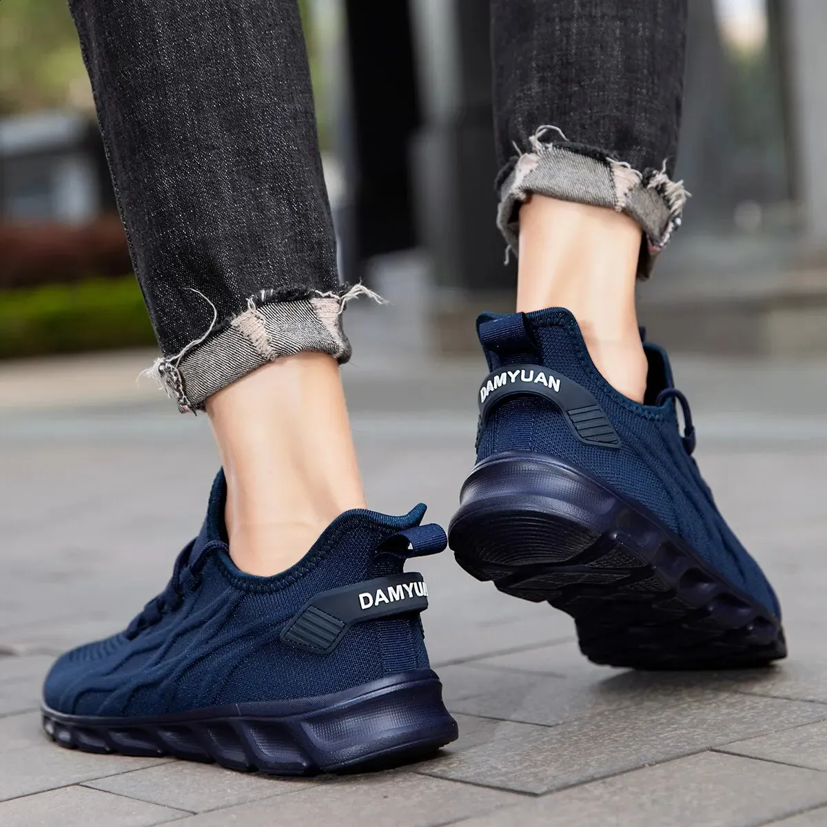 Mens Vulcanized Walking Running Unisex Casual Lightweight Tennis Breathable And Fashionable Sports Shoes 241015_voghion.com