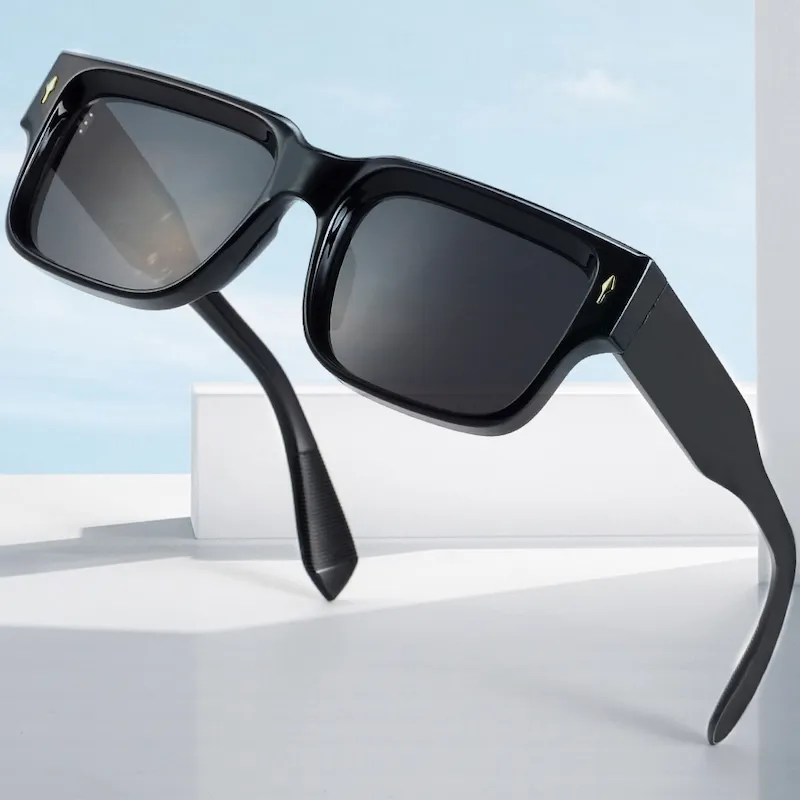 CB Oversized Square Sunglasses Men Retro Steampunk Glasses With Side Shields Extra Large Vintage Gothic Goggles Y2k_voghion.com