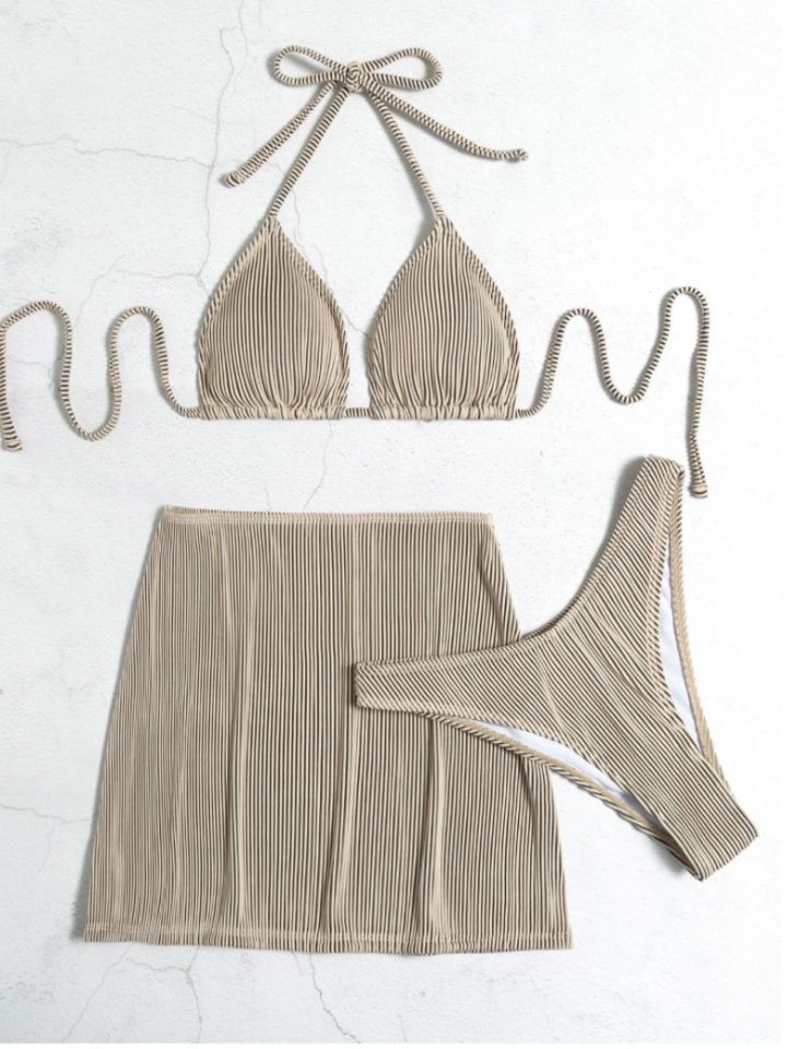 Dam sexig tredelad delad bikini baddräkt kvinnlig tillverkare grossist_voghion.com