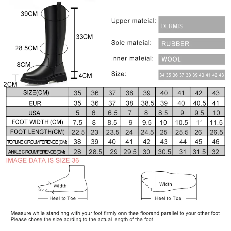 AIYUQI Winter Female Genuine Leather 2024 New Wool Warm High Platform Large Size Women Snow Boots_voghion.com