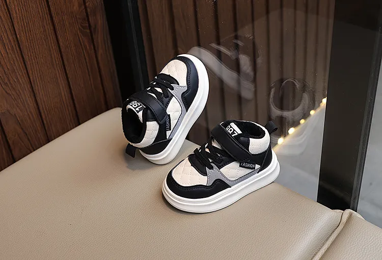 Zapatillas deportivas de invierno 2025 para niños y niñas, informales, antideslizantes, de Littlesprouts, para baloncesto._voghion.com