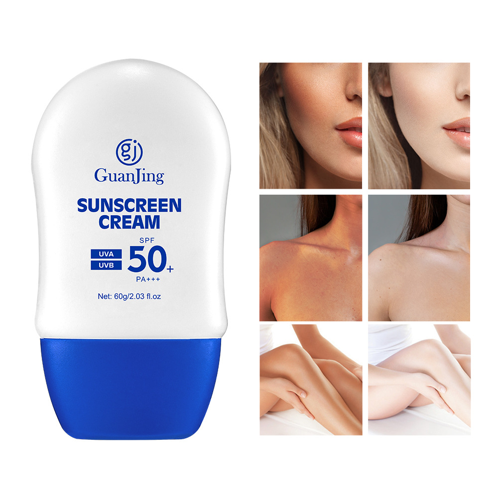 GuanJing sunscreen, summer sun UV protection, sunburn protection for skin, sunscreen_voghion.com