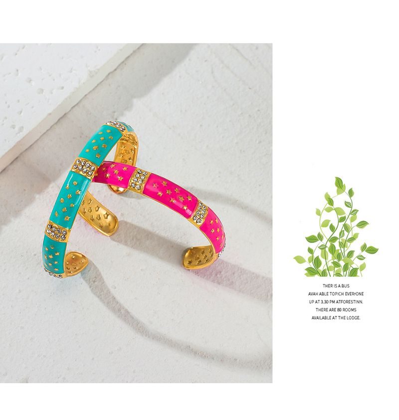 Pulsera de acero inoxidable ajustable con diseño étnico personalizado en forma de C y color retro a la moda._voghion.com