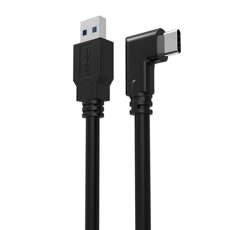 VR Linkoculus Quest Type-C linea USB3.1 Type-C curva laterale a 90 gradi 3 metri_voghion.com