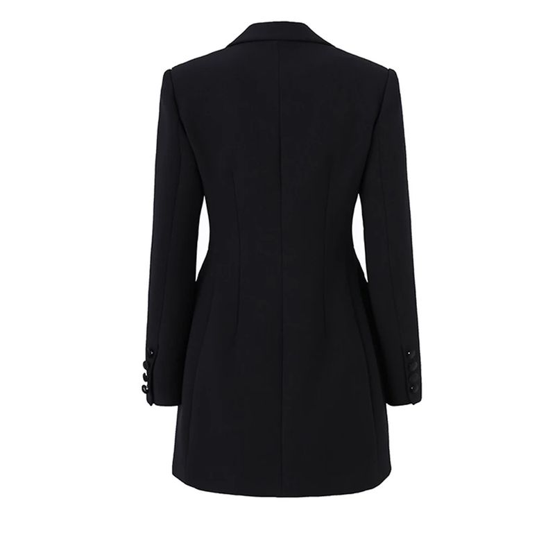 Dammekleeder Taille Satin Kraang Kostüm Kleed Op Lager_voghion.com