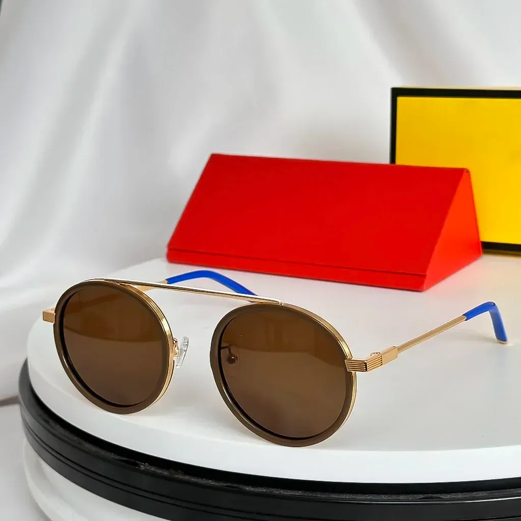 Sunglasses Women Outdoor Sunshine Beach Travel Guest Round Eyewear UV400 High Quality Design Unisex Personality Fashion_voghion.com