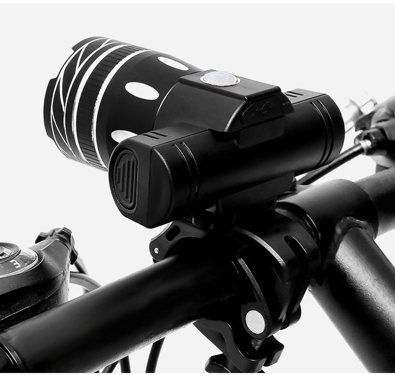 High Brigness T6USB Charging Strong Lig For Bicycle Headligs, Nig Riding Mountain Ligs, Variable Focus_voghion.com