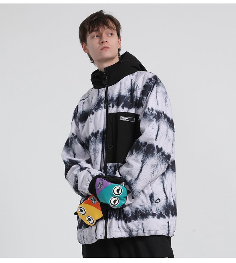 Snowsuit woman thickened warm double board with new star snowboard hoodie man_voghion.com