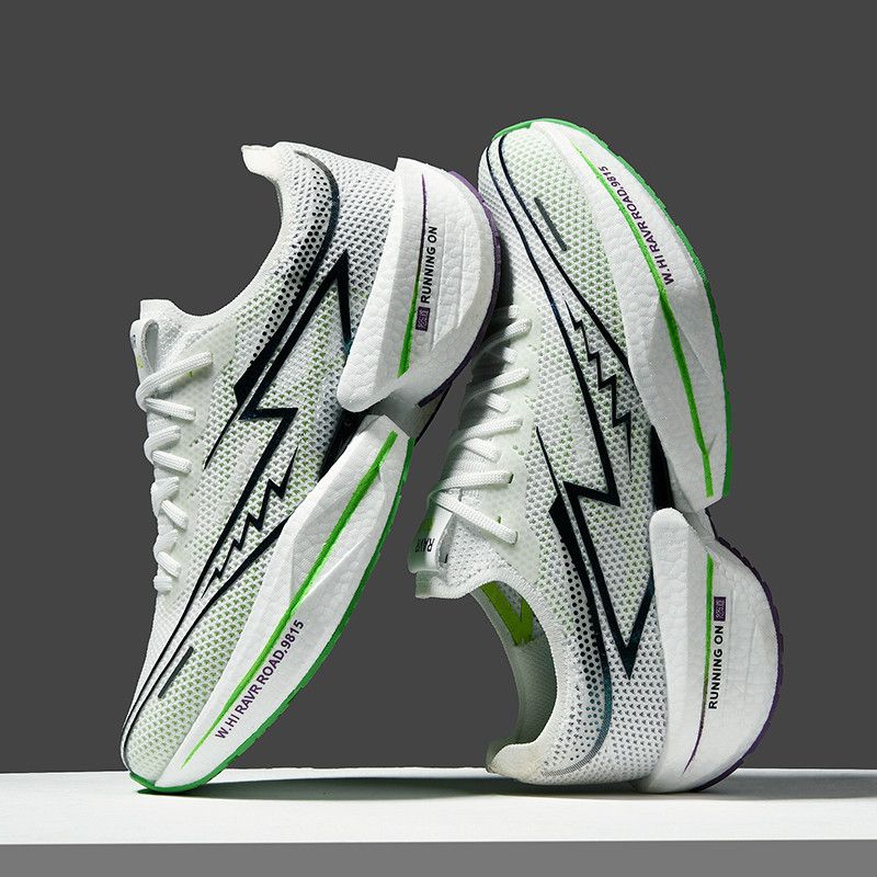 Friction sound running Men's and women's Professional marathon race resilient cushioned sports shoes_voghion.com