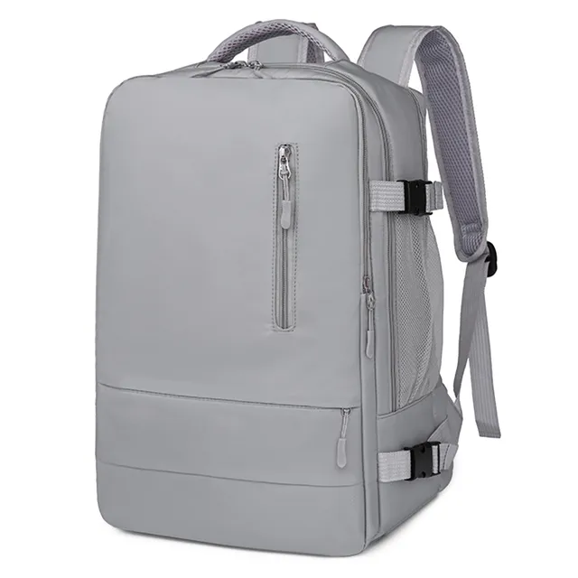 Borsa casual unisex con tasche multiple, zaino, tasca per scarpe, impermeabile, con porta USB per riporre oggetti inutili_voghion.com