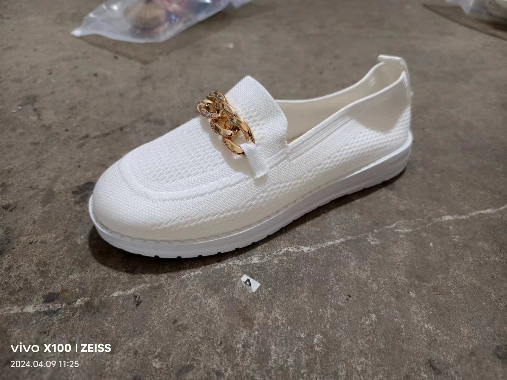 Thick Fly Woven Soft Sole Single Shoe Women With One Foot Pedal Knitted Breathable Lefu For Women's Board Shoes_voghion.com
