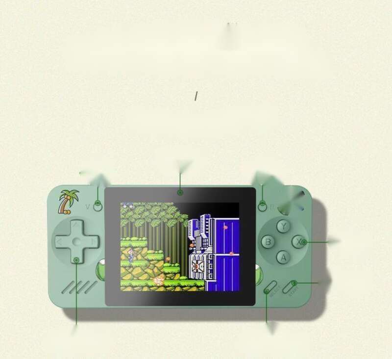 [4757 Menschen loben] Handheld-Ladegerät in einem Zwei-Spieler-600-Spielkonsolen Neue klassische Nostalgie_voghion.com