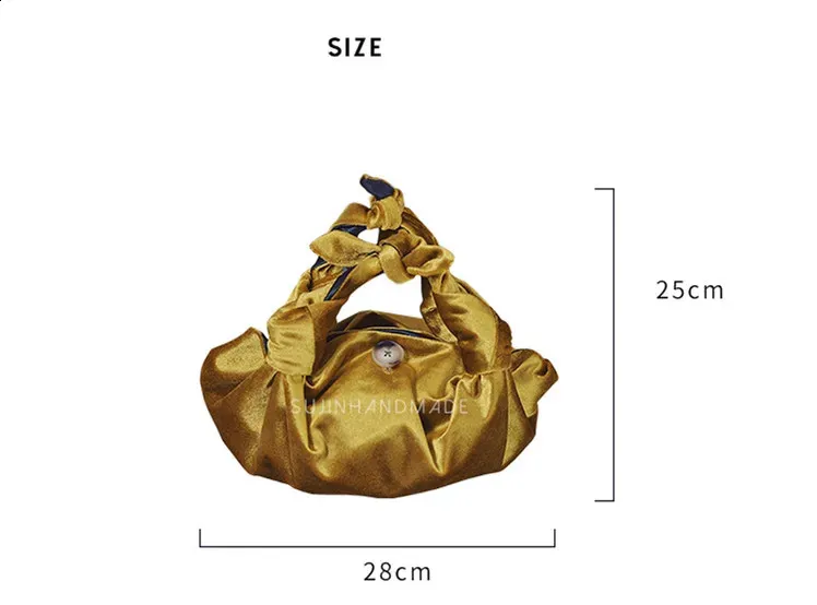 Borsa a tracolla annodata Veet, borsa a tracolla con manico superiore, stile giapponese Baofu Therow, borsa a tracolla 240722_voghion.com