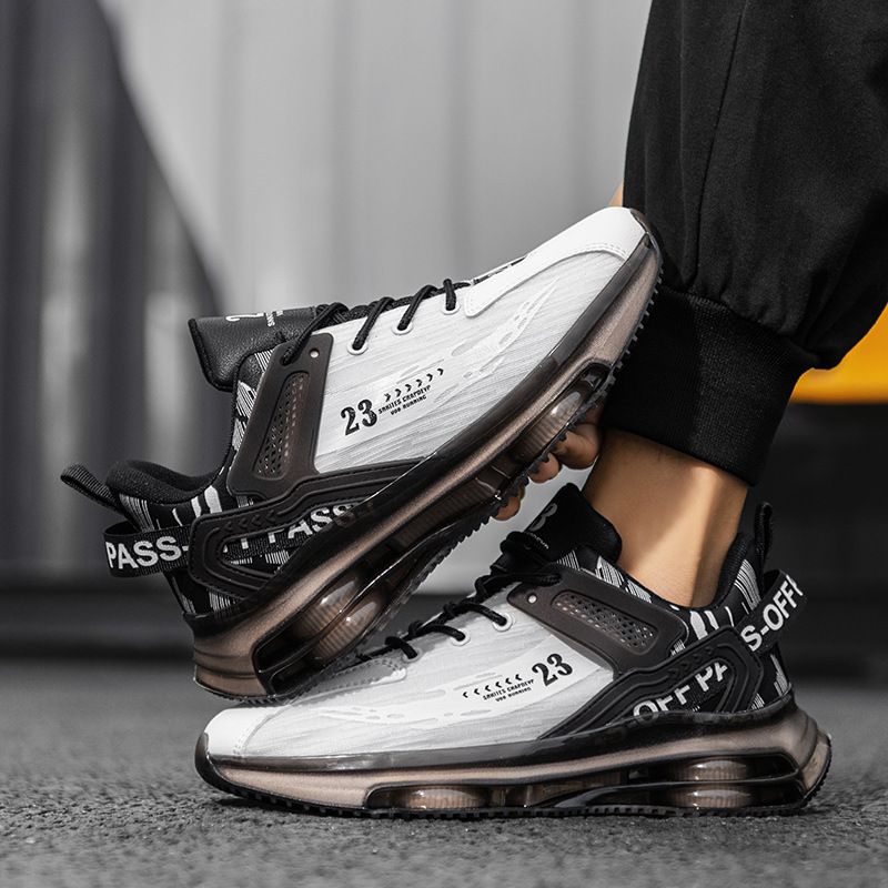 Live-Übertragung der koreanischen Version trendiger 2023 neuer Low-Cut-Mesh-Laufschuhe für Herren_voghion.com