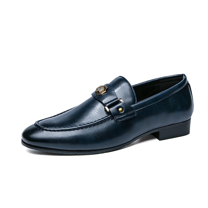Velike poslovne elegantne muške kožne cipele, novi proljetni modni set, mokasine, cipele za opuštanje_voghion.com