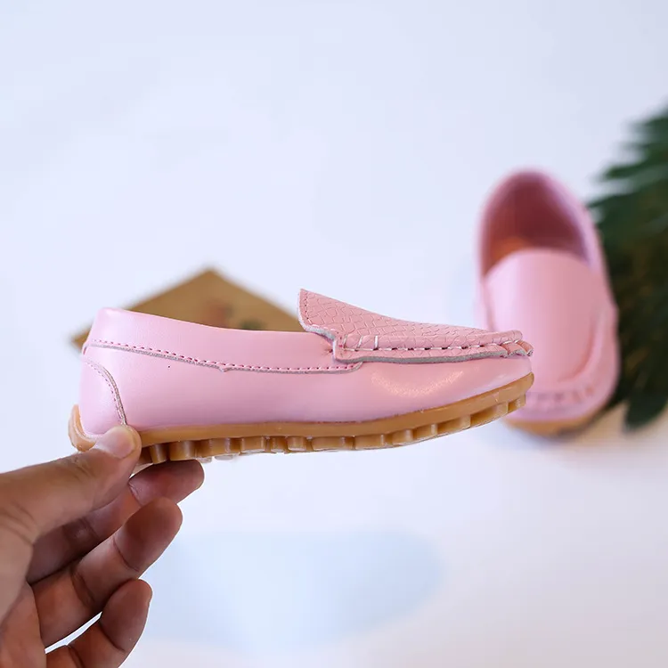 Mocasini sport casual pentru copii, culori bomboane, unisex, băieți și fete, mocasini moi, alunecă-on din piele PU, pentru copii mici, Happysteps, pantofi pentru tineri_voghion.com
