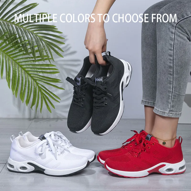 Summr Nw Fashionabl Trndy Running Lac Up Lightwight Brathabl Non Slip Big Sol Sports Shos Fr Shipping Ss_voghion.com