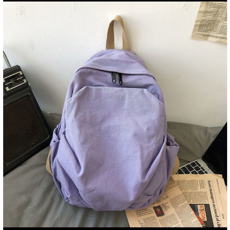 Zaino da scuola per studenti universitari, stile coreano, con colori alla moda, per donne e appuntamenti_voghion.com