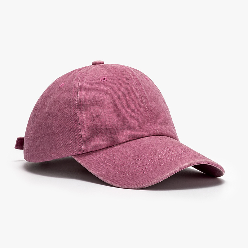 Summer Spring And Soft Top Washed Duck Tongue For Women With Curved Eaves Versatile Student Leisure Men's Outdoor_voghion.com