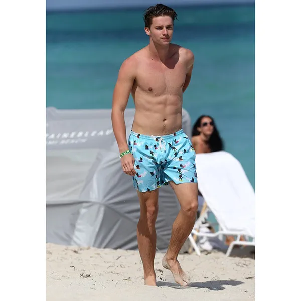 Vileberquin Kurze Designermode Herren Boardshorts Badehose Herren Surfwear Elastisch Schnelltrocknend Wasserdicht Turtle Mesh_voghion.com