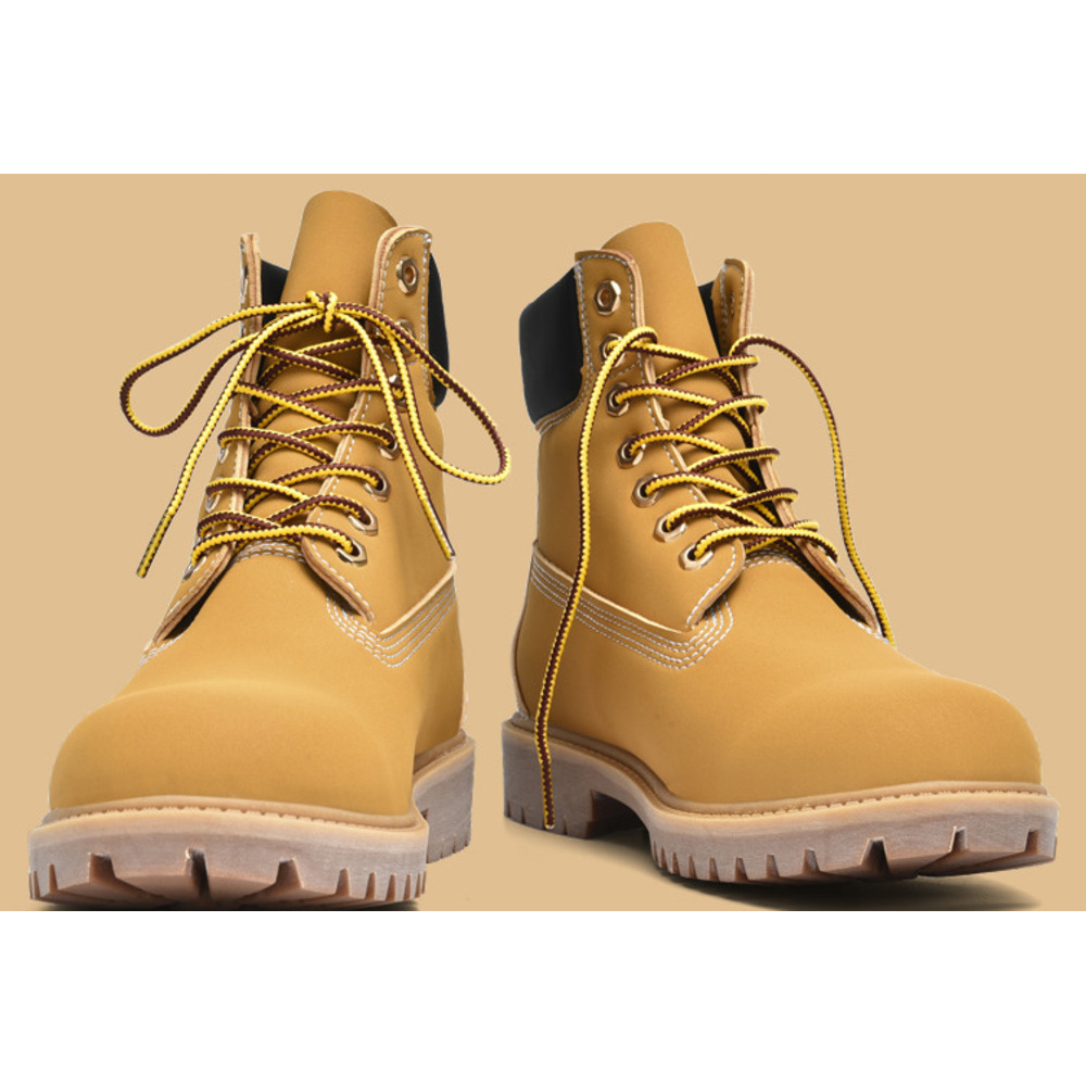 New Fall Outdoor Trend Retro Workwear Hiking Plus-size Mid-top Pigskin Martens For Men