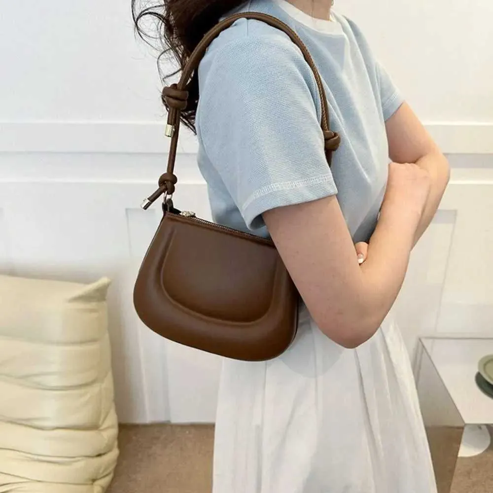 Designer Tasche Mode einfarbig unterwäsche frauen PU leder schulter tasche Y241115_voghion.com