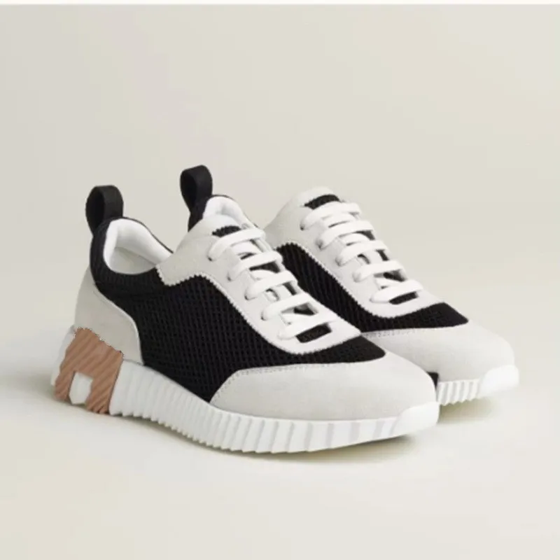 til mænd kvinder træningssko udendørs grøn sort afslappet designersneakers løbe dame herre flade joggingsko med æske_voghion.com