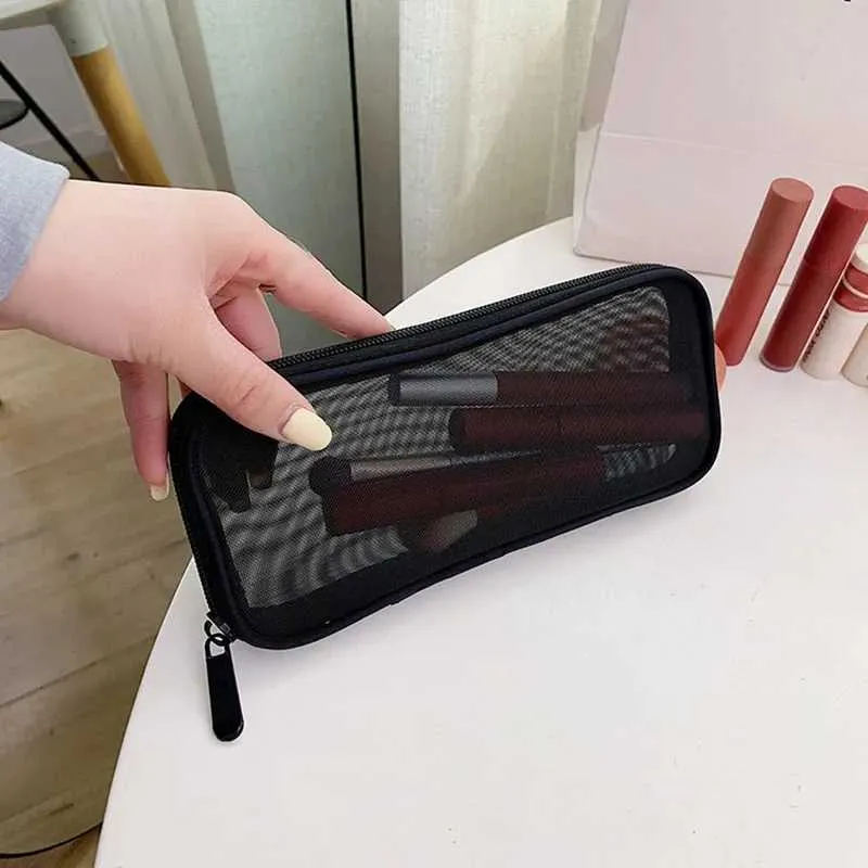 Reise-Pinselbox, schwarz, Make-up-Set für Herren und Damen, Beauty-Website, Wäschesack, Aufbewahrungszubehör, Y241023_voghion.com