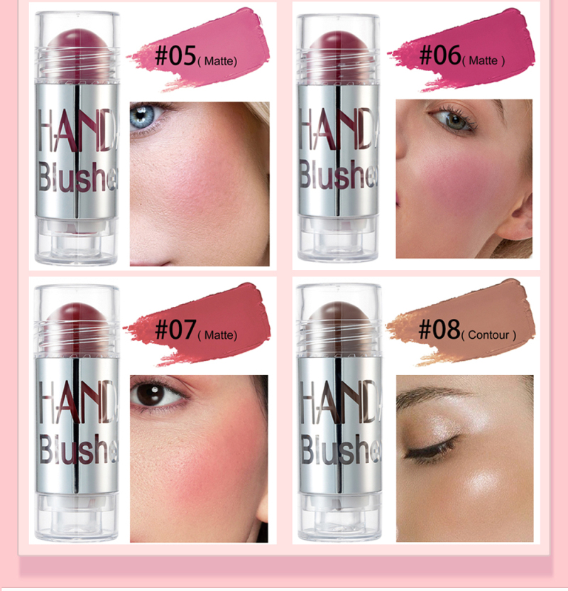 Leach Face Makeup Highlighter Bronzer Konturcreme Wangenrouge Schimmer Rougestift_voghion.com