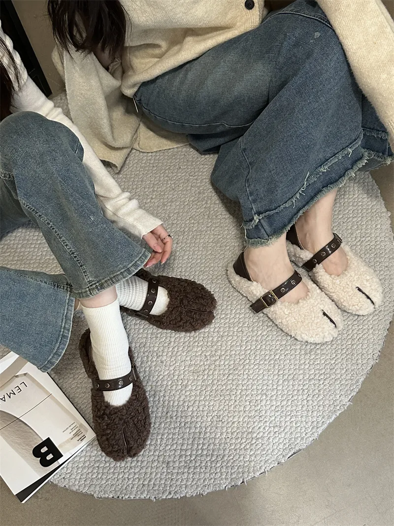 women Moccasins Round Toe Casual Woman Shoe Autumn Loafers Shallow Mouth Boat New Fall ck Buckle Strap Leisure Rubber_voghion.com