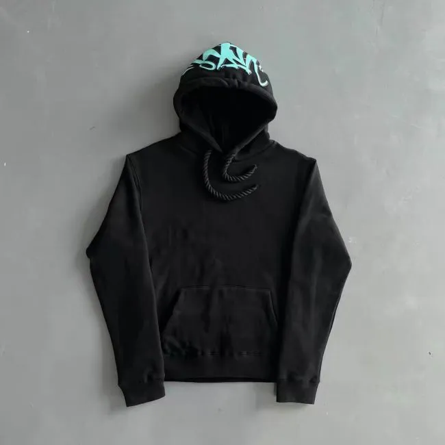 Set Central Cee Baumwollplüsch-Kapuzenpullover Hochwertiger einfarbiger Druck Synaword Sweatshirt Synaworld Hoodies Syna Word Track_voghion.com