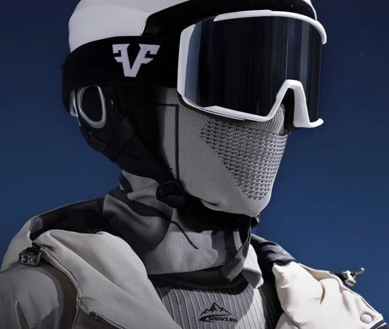 Skidmask, Vinter ansiktsskydd, Varm hjälm, Huvudskydd, Herr Dam Snabbtorkande Cykling, Vindtät och köldtålig_voghion.com