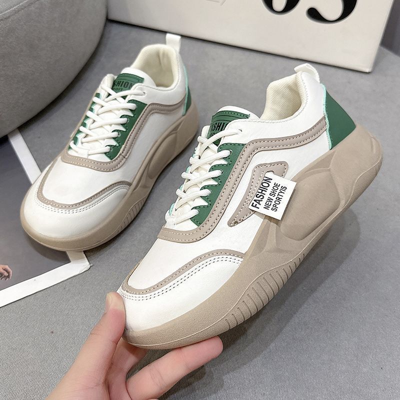 Scarpe da ginnastica morbide Little White per donna 2024 Nuove scarpe da ginnastica tedesche versatili retrò alla moda casual_voghion.com