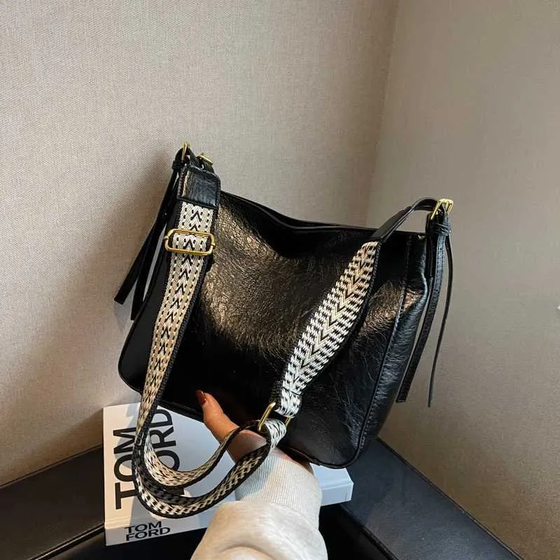 Damen Große Kapazität All-Match Tote Crossbody Stilvolle Tasche für Arbeit SchuleC241216_voghion.com