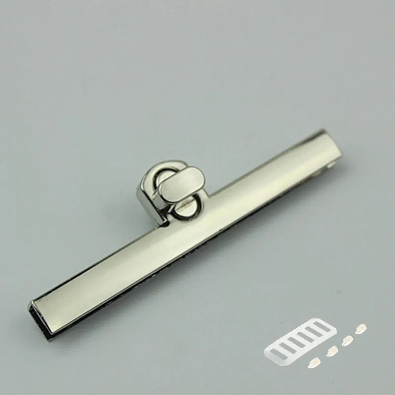 Long 9.8CM Alloy Fashion Clasp Turn Locks Twist Lock For Ladys' Handbag Craft Rplacmnt Purs DIY Handmad Bag_voghion.com