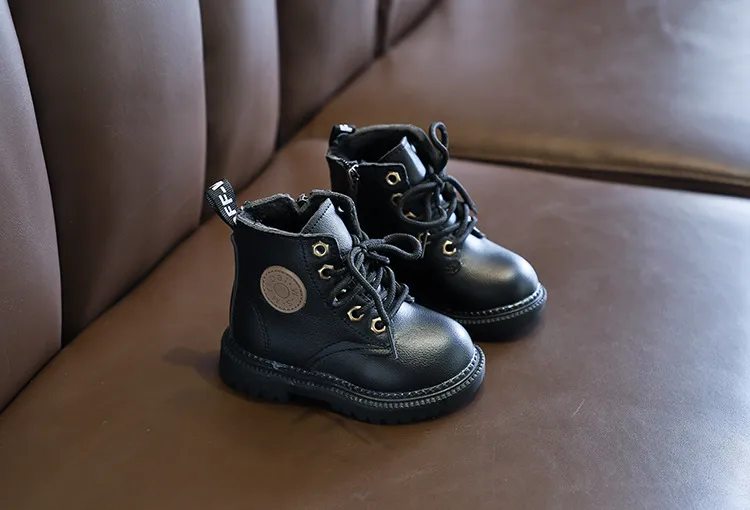 Kids Fashion Casual Toddler Boys Girls Autumn Winter Leather Littlesprouts Boots Children Running Sport Snow Shoes Sizes_voghion.com