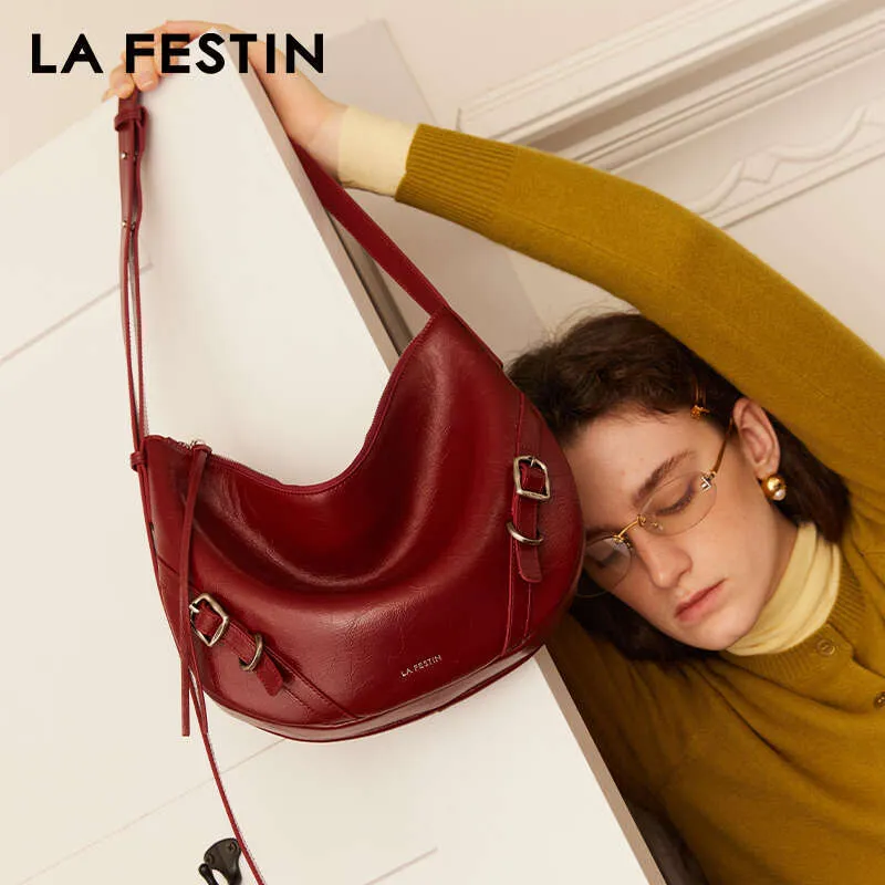 LA FESTIN Originální dámská taška Trend 2024 Tote Nové stylové tašky Velká kapacita Módní taška přes rameno Crossbody_voghion.com