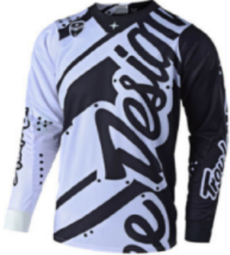 Heren retro off-road motorkleding met lange mouwen, ademend en snel drogend, mountainbike-motorkleding met snelheidsreductie, T-shirt_voghion.com