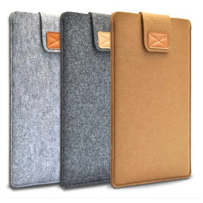 Waterproof Laptop Bag Tablet 11 12 13 14 15.6 16 Inch For Book ipad pro11 Notebook Computer Case Felt Sleeve Slim_voghion.com