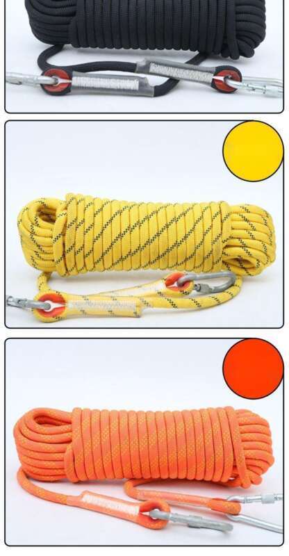 【3463 Personen Collectie】 Veiligheid Werk op grote hoogte Buiten Brand Slijtvast Vlucht- en Reddingstouw, Klimtouw_voghion.com