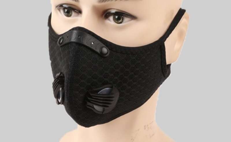【19000 reseñas positivas】 Máscara de soldadura para deportes al aire libre, resistente al polvo y al viento, con cinturón cálido y válvula de respiración._voghion.com