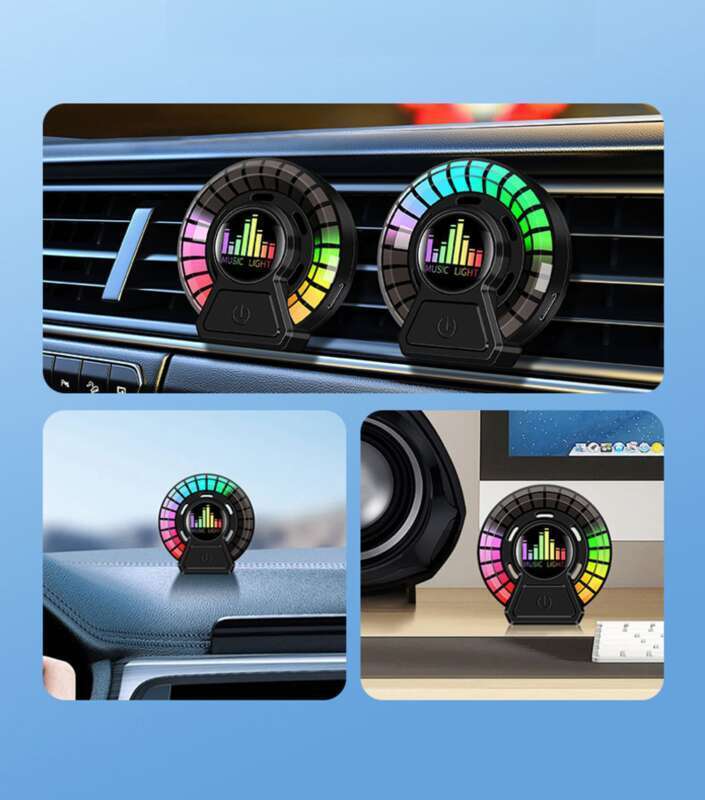 Parfum fierbinte atmosferă muzică ritm control vocal preluare lumină evacuare aer parfum accesorii auto_voghion.com