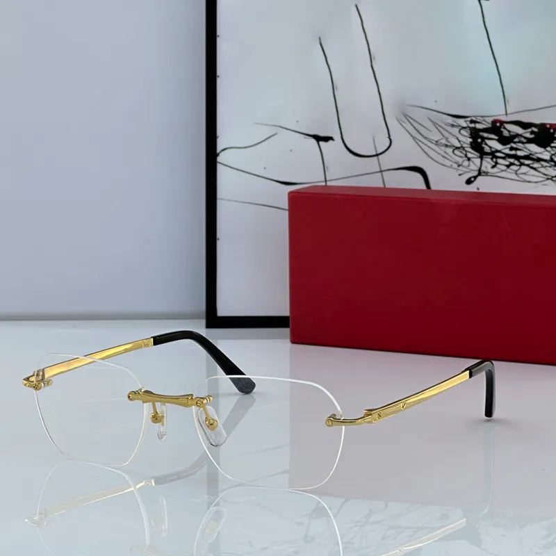womens top quality frameless sunglasses mens Women classic square Leisure roundness CT0407 GogglesMulticolor fashion_voghion.com