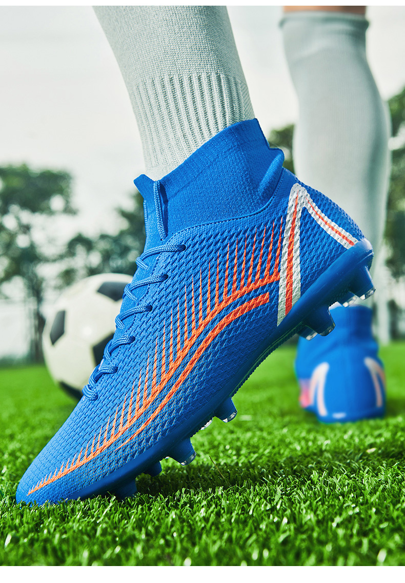 Men Women Professional Football Boots Outdoor Training Cleats Grass Match Sneakers Futsal Hot-selling High-quality Turf_voghion.com