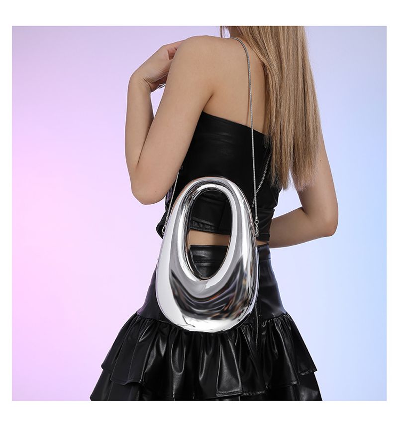 Texture Chain 2024 Sommer neue Handtasche Acryl Schulter personalisierte transparente Umhängetasche für Damen_voghion.com