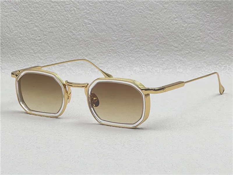 Men's Rectangular Sunglasses Metal Frame Uv400 Protection_voghion.com