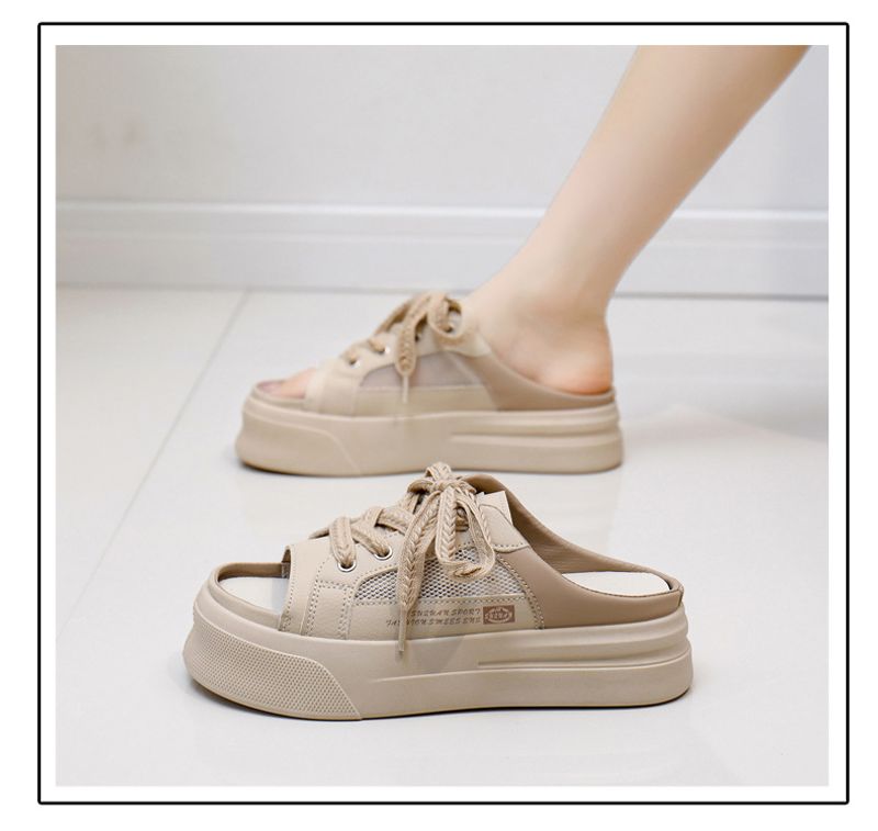 Kleine weiße Damen 2024 Neue Sommerstudentin Koreanische Ausgabe Vielseitig Lässig Instagram Trendy Dicke Sohle Fashion Board_voghion.com