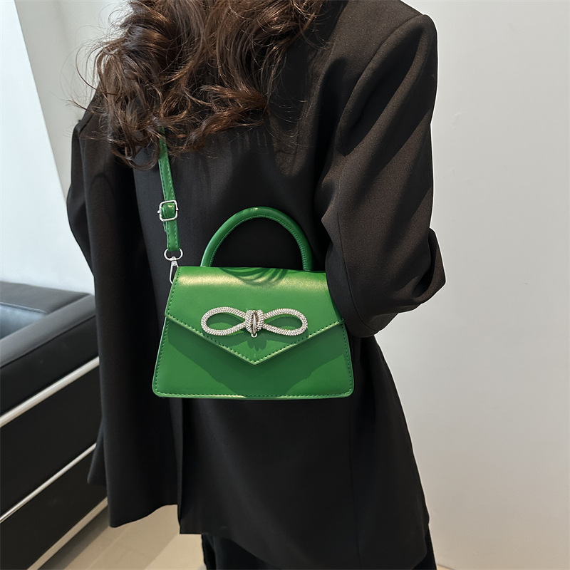 Elegante borsa a tracolla da donna con fiocco - versatile handbag_voghion.com